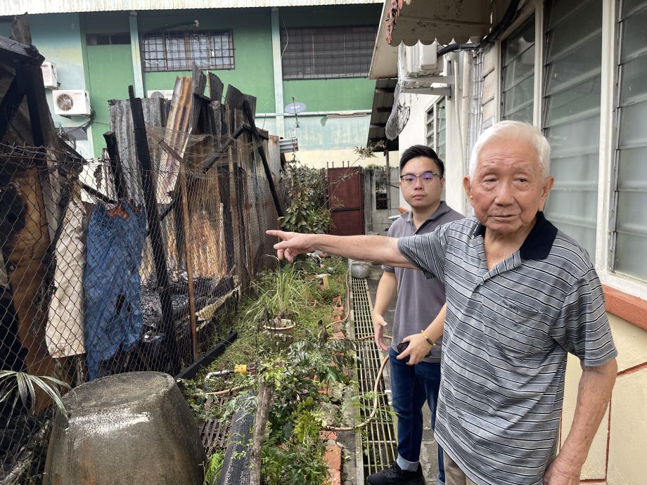 柔:麻西河堂林氏宗祠失火 66年会所付之一炬