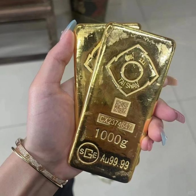 深圳日购黄金达2万需登记 派出所:防止电骗