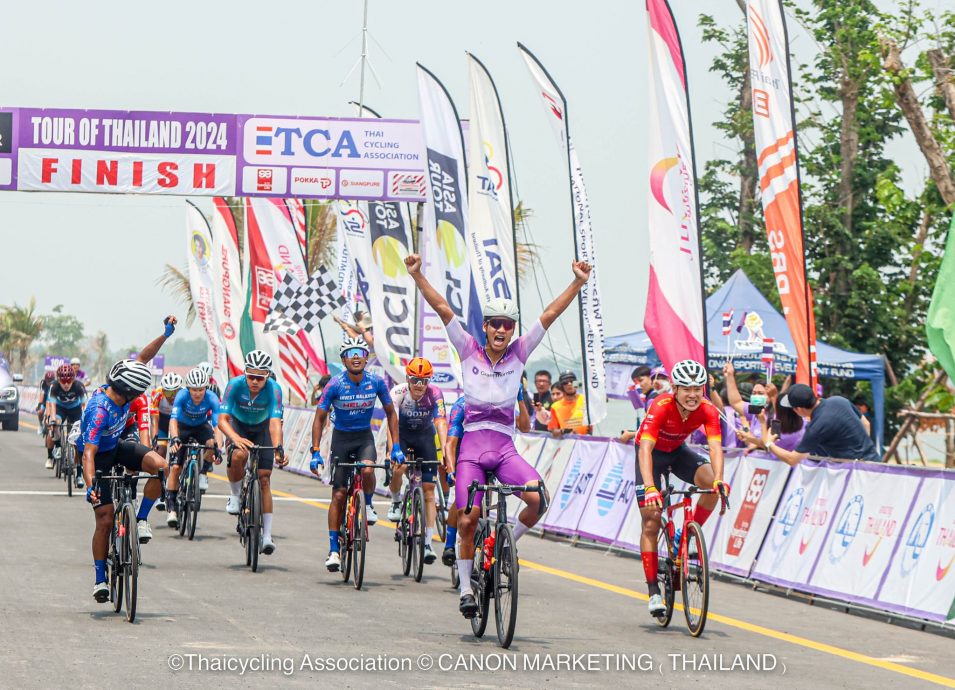 环泰国脚车赛 伊萨勇夺绿衫