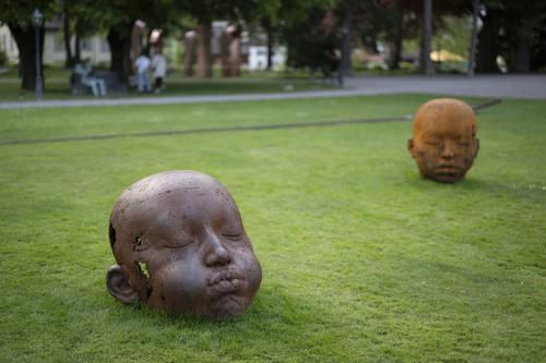 瑞士巴德拉格兹露天雕塑展登场