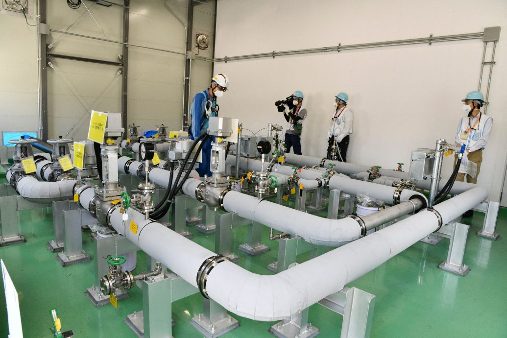 福岛核电厂部分停电 核污水排放暂停