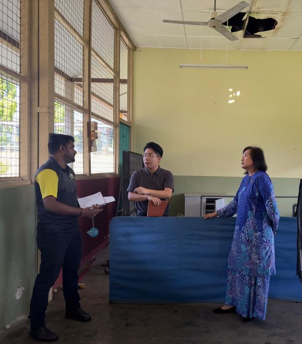 罗思义服务团队走访兴中小学 全面了解校方需求