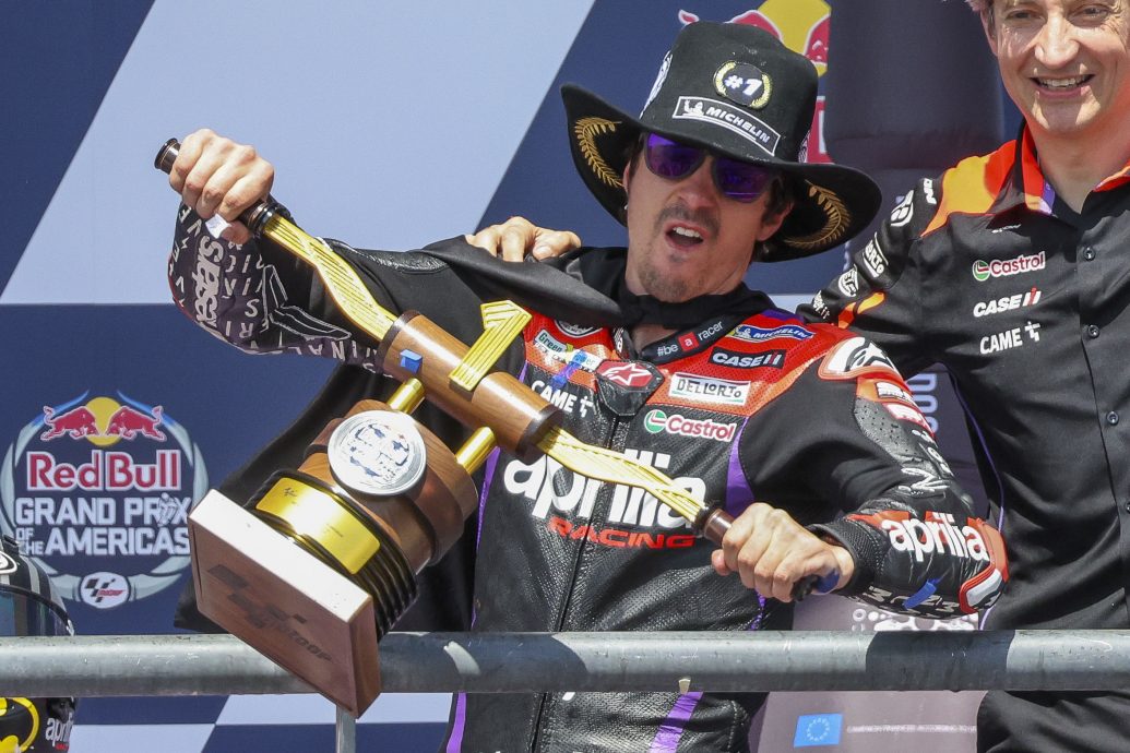 美国站世界摩托车大赛|首名代表3不同车厂夺冠车手 维纳勒斯缔MotoGP新猷