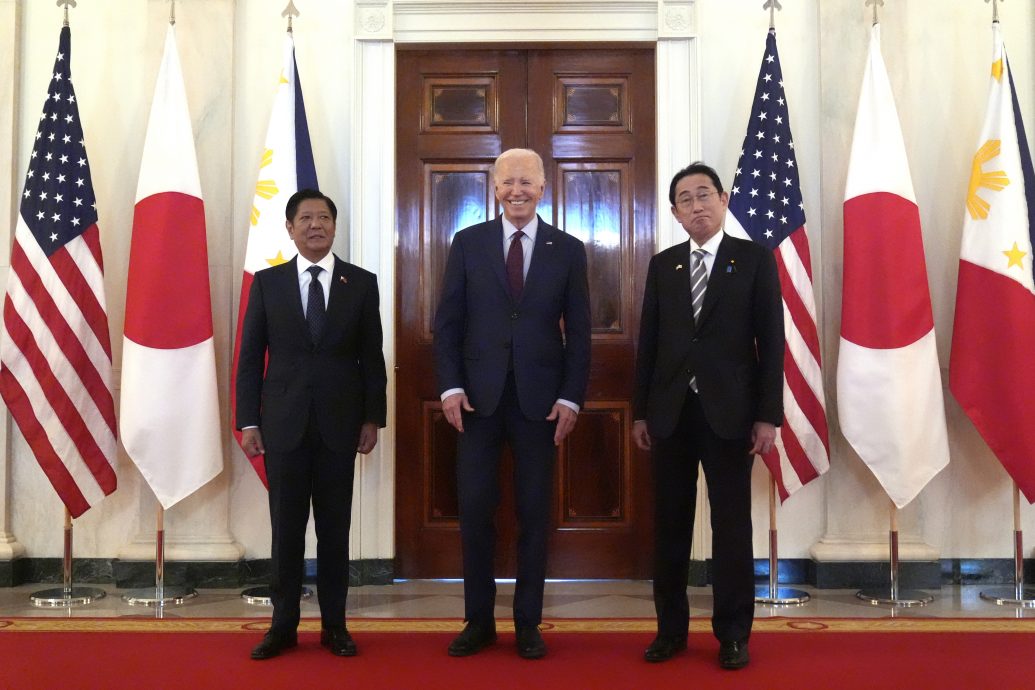 美日菲三边会谈  拜登重申对菲日防卫承诺“坚如磐石”