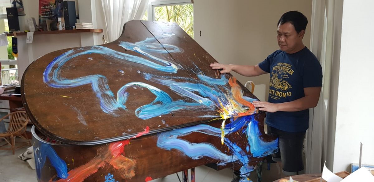 艺术与音乐结合 赋予钢琴第二生命