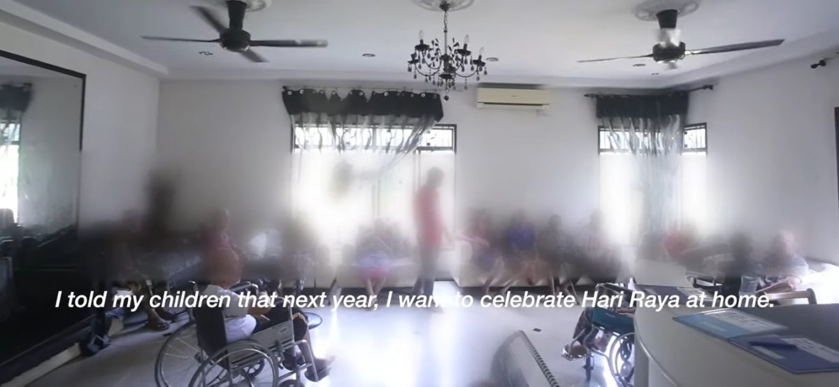 被留在老人院过开斋节 老翁哭了:来接我好吗?