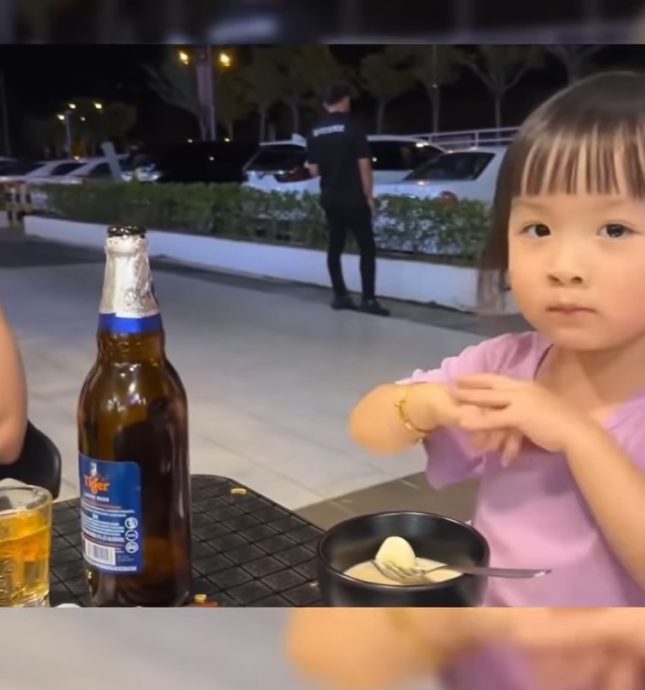 视频|小女孩训斥父亲别喝酒 可爱模样萌翻网民