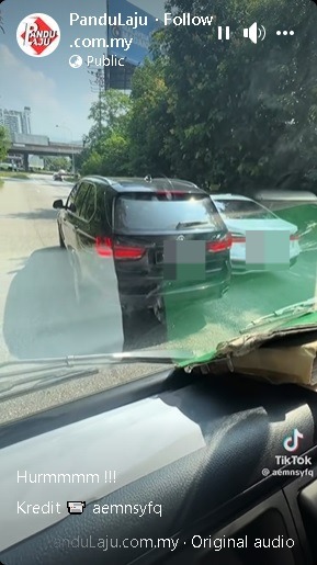 视频|无视他人交通权 2宝马车主当街停车互骂