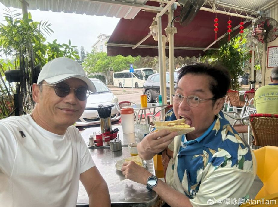 谭咏麟周润发苗侨伟运动野餐 粒粒巨星堪比颁奖礼