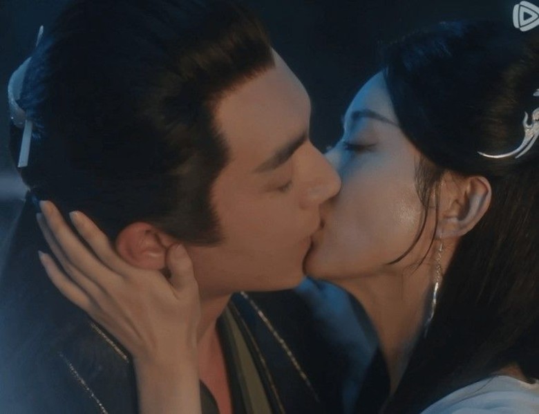 赵丽颖圆房戏激吻 林更新没张嘴被嘲“行不行啊?”