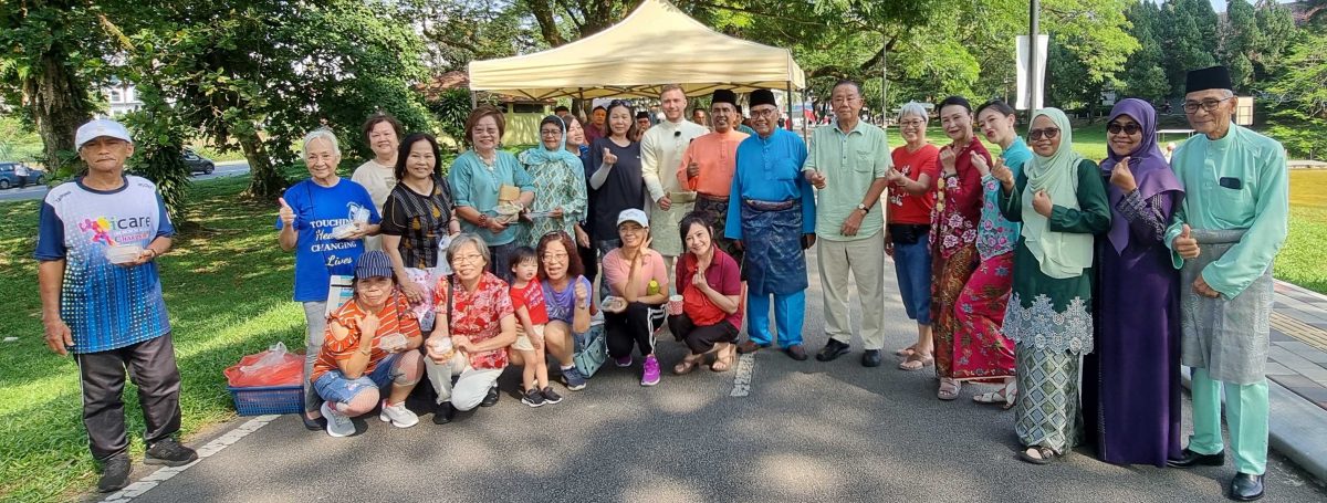 酋长办雨树步行道庆开斋节获各族踊跃参与