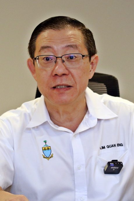 （全国版）槟城不需集成电路设计园区？ 林冠英：将与曹观友会面了解