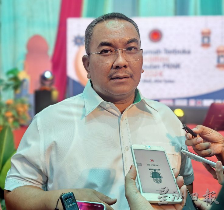 沙努西强调:新古毛州席补选的国盟候选人必须是马来人,他也不介意行动党“抄袭”他的建议。