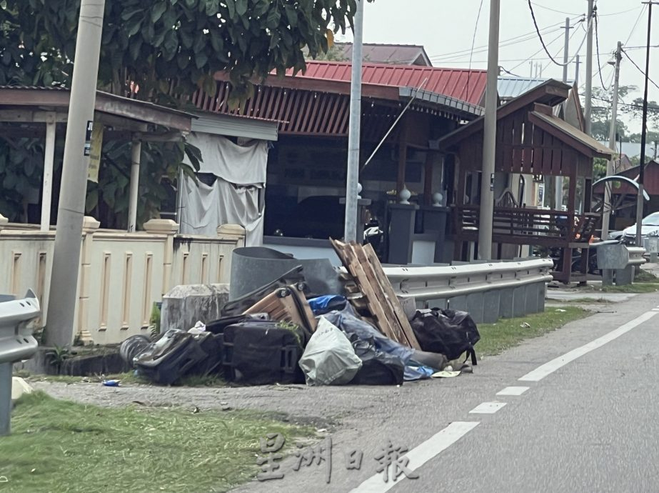 （古城封面主文）甘榜垃圾桶72变·这次变橙色 村民一定看得到