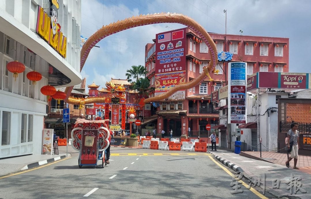 马六甲老街区将再有改道计划