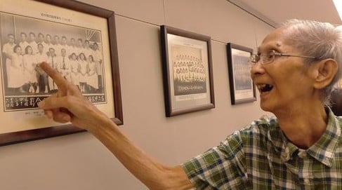 （古城版）沈慕羽学生黄心熊赠回墨宝予沈慕羽书法文物馆收藏