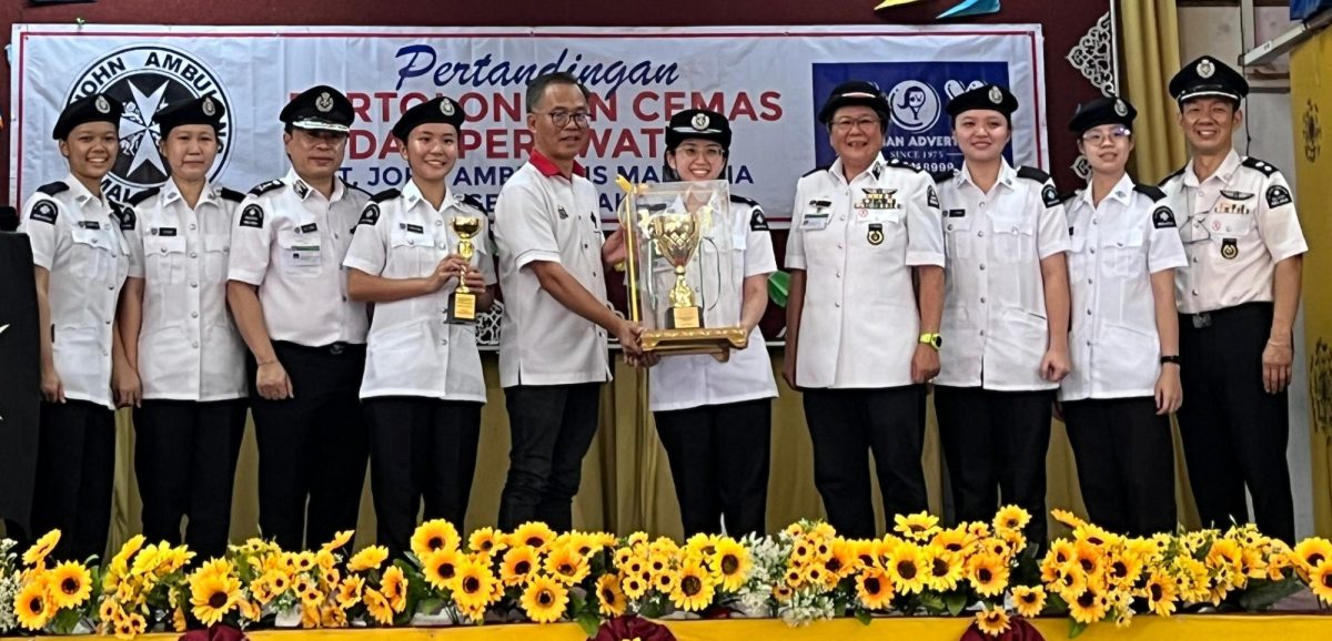 (古城第六版主文)甲圣约翰救伤护理赛·汉都亚再也区总冠军