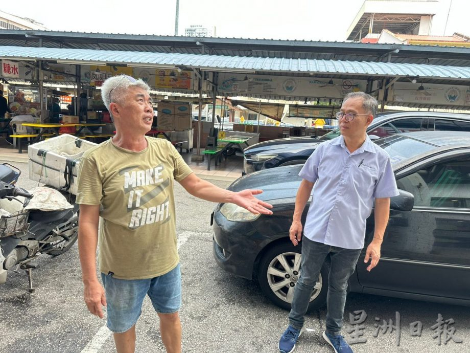 三角路店面空置招牌损坏 刘志俍促业主维修免酿意外