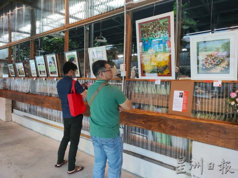 沈秋香与张柔恩“岁月情事与看见”双人慈善画展