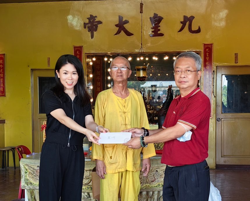 （大北马）王与陈氏通过顺德坛捐1万1200助慈善！