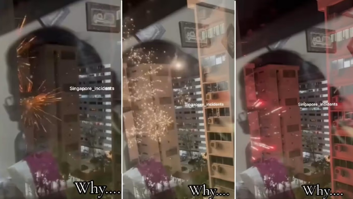 (已签发)柔:狮城二三事:被控在义顺组屋区非法燃放烟火 40岁男子有意认罪