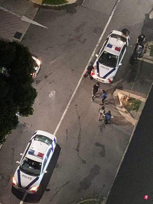 (已签发)柔:狮城二三事:通缉犯拒捕 袭警腹中枪落网 监3个月