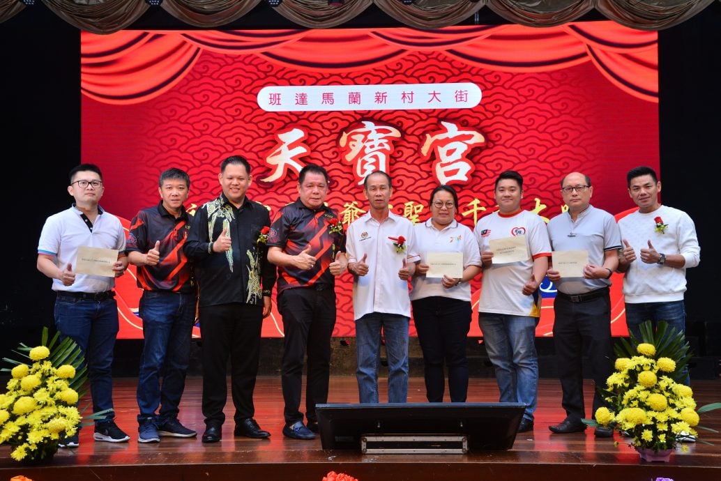 （早报后面头）班达马兰新村天宝宫 欢庆75周年暨铁斧元帅圣诞
