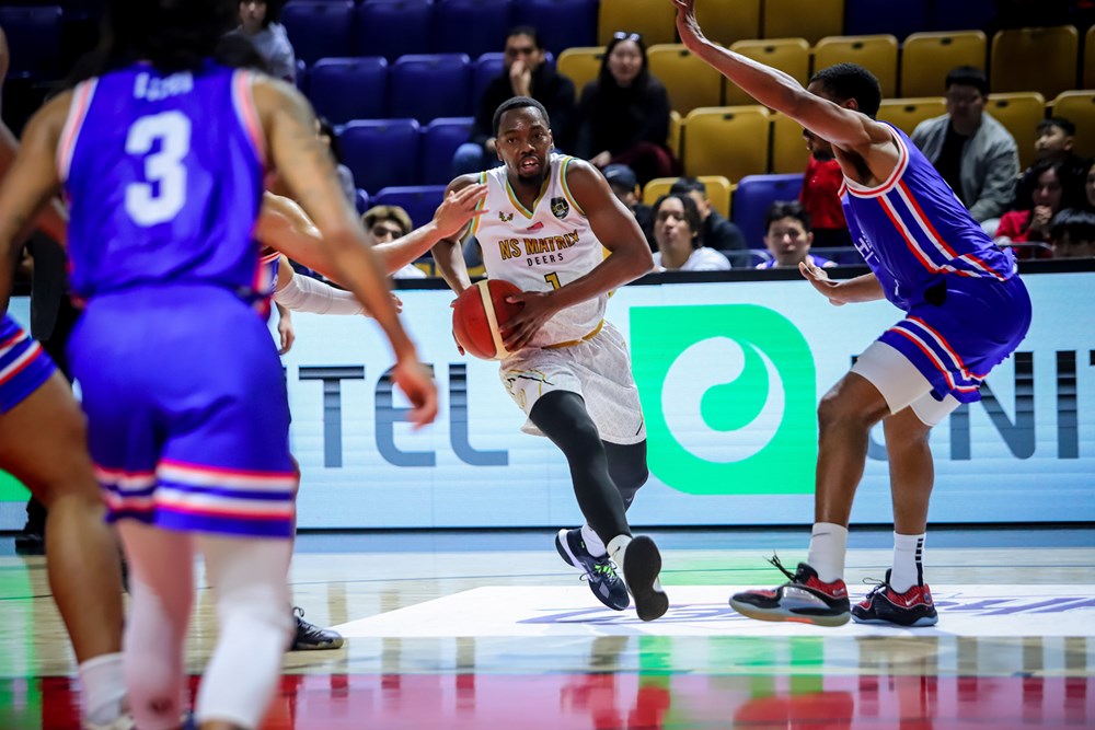 FIBA亚冠篮球联赛|生死战3分险胜泰高科技  金群利勇闯入选赛次圈