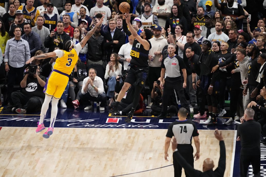 NBA季后赛| 穆雷末节发威轰14分兼绝杀  金块落后20分大逆转湖人