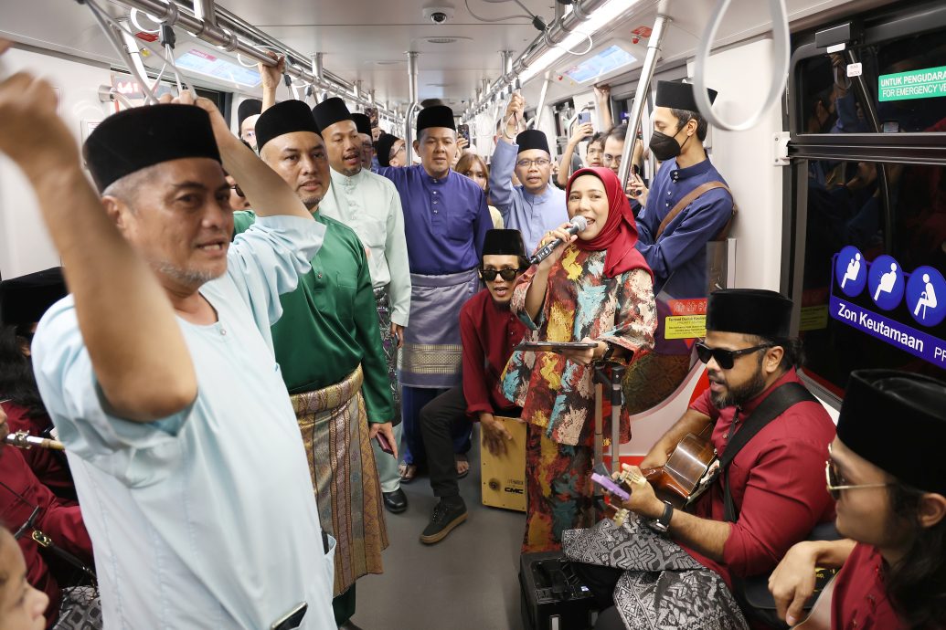 Rapid KL邀民穿马来装出席Musikal raya活动/6图