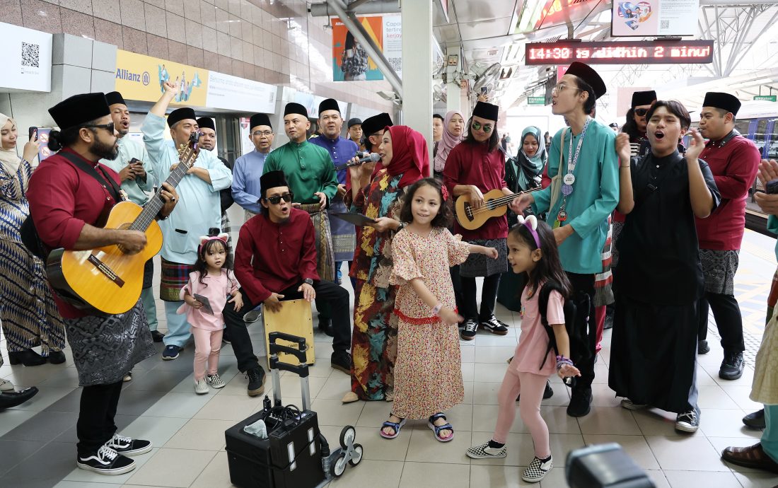 Rapid KL邀民穿马来装出席Musikal raya活动/6图