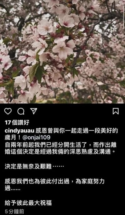 18年婚姻告终|郭晋安5千万物业妻儿没份 欧倩怡曾认有摩擦