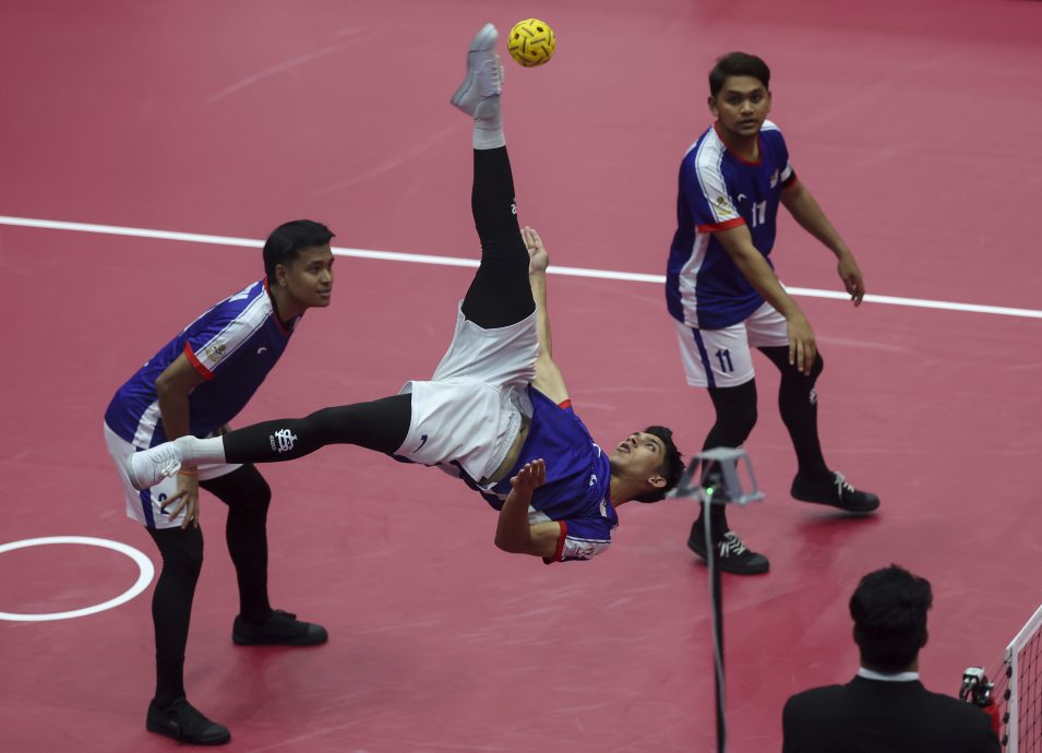 2024年世界杯藤球赛| 团体赛8强轻取印度 大马闯4强斗印尼