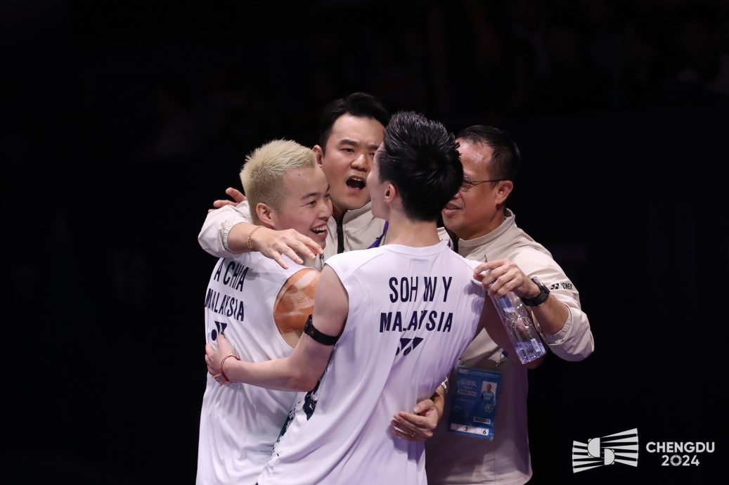 2024成都汤尤杯| 队友丢分轮到我们来取分  谢苏：这就是团队精神