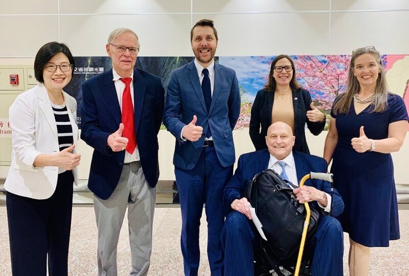 520美国跨党派特使团抵达 台外交部:强调美对台承诺