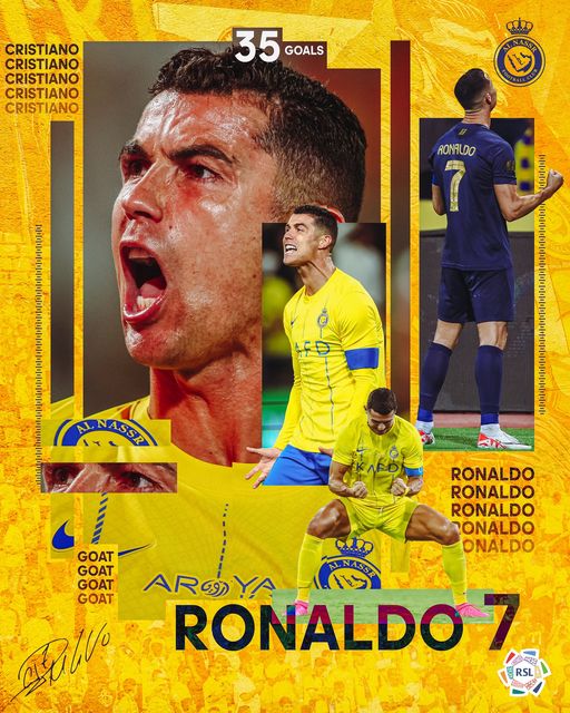 C罗35球刷沙联进球纪录后豪言 “我不追逐纪录,是纪录追逐我”