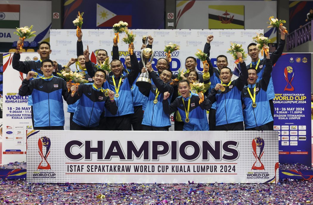 世界杯藤球赛|团体赛未能再胜泰国 大马2冠1亚收官