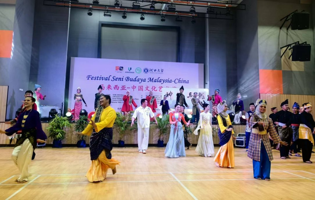 东：彭大孔院河北大学“马中文化艺术节”