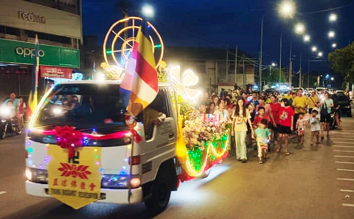 东:直凉佛教会热闹庆祝卫塞节 系列活动吸引佛友参与