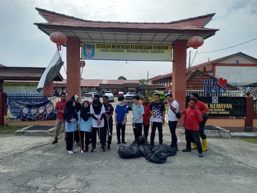 东:金马扬中学办环保活动 推介资源回收比赛