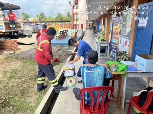 东:金马扬中学办环保活动 推介资源回收比赛
