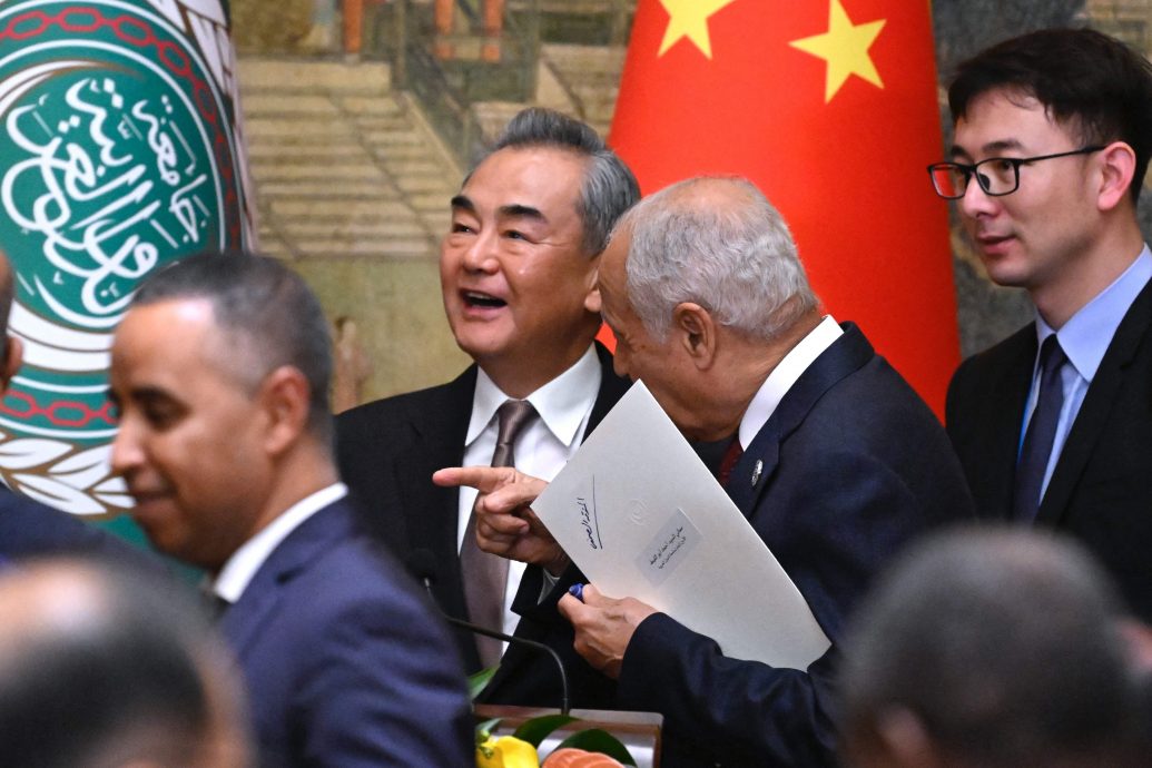 中阿联合声明:谴责以色列对巴勒斯坦人民持续侵犯