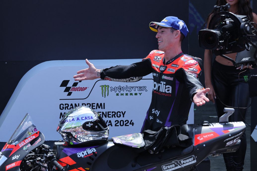 加泰罗尼亚站MotoGP|本季首夺杆位和冲刺赛冠军 埃斯帕加罗家乡战扬威