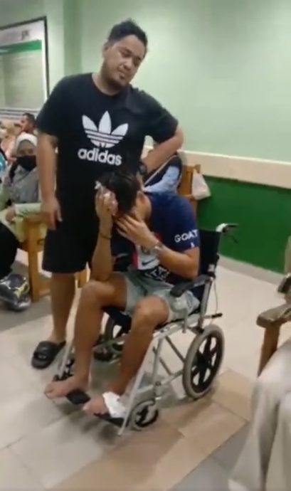 国家队足球员遇劫 | 传匪徒用铁棍 瞄准足部小腿来打!