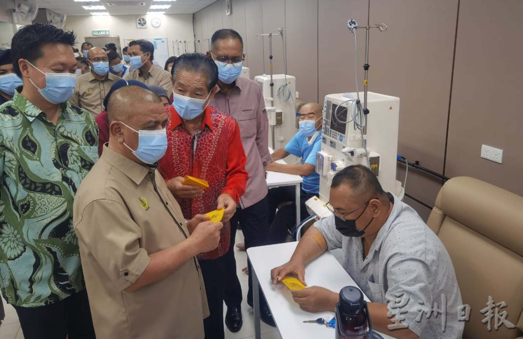 大臣:州政府愿为NGO洗肾中心 提供任何形式资助