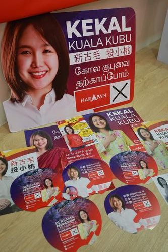 大都会/彭小桃竞选册4款族群造型 囊括三大民族和原住民的心 国盟“静悄悄”民意调查找机会反将一军