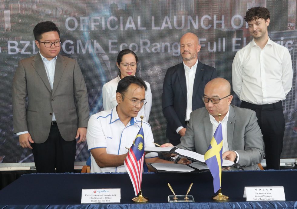 大都会:Volvo和Rapid Bus签署备忘录/2图