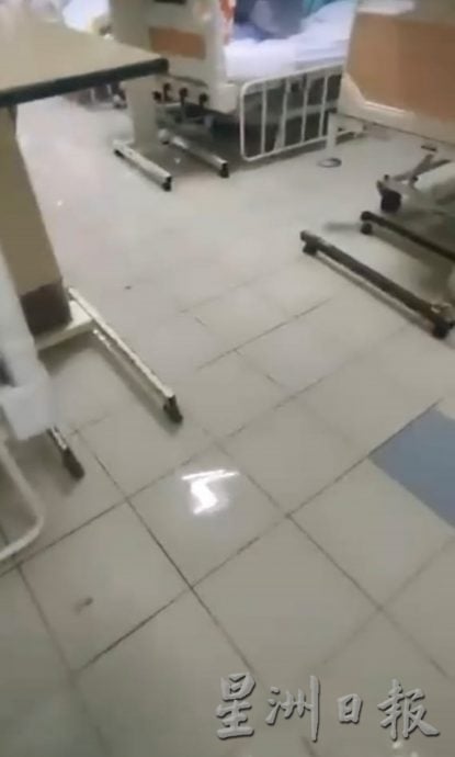太平豪雨致闪电水患 监狱医院也淹水