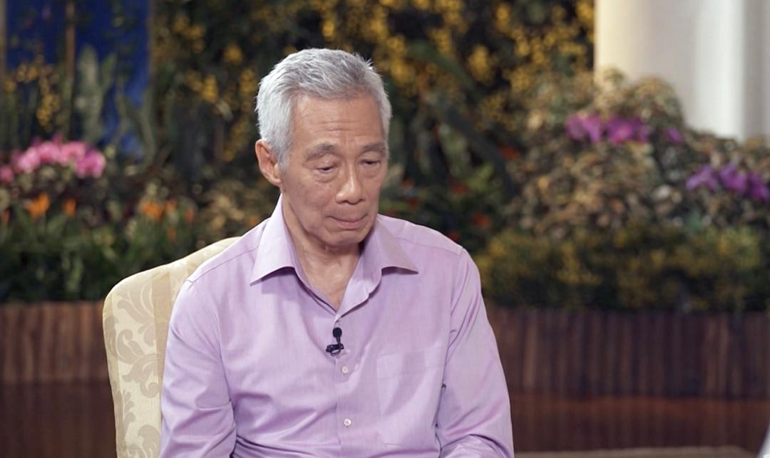 对老中青三代有什么话说？李显龙红了眼眶