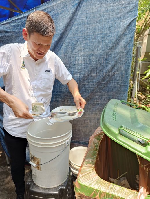 峇都兰樟小贩中心 15日起告别一次性餐具